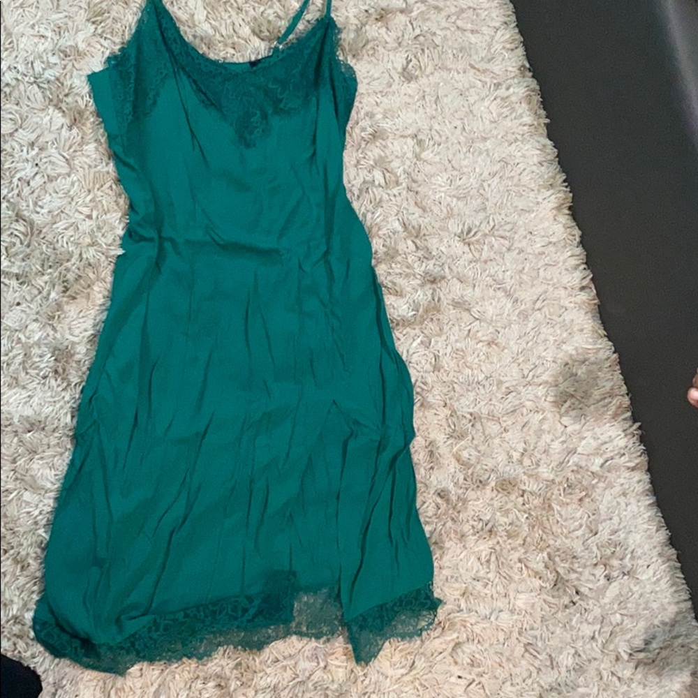 Green dress